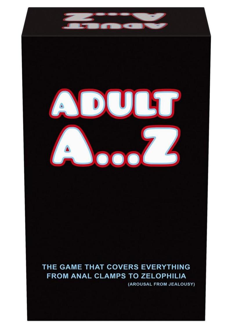 adult a to z party game