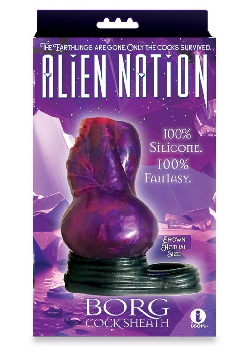 Alien Nation Borg Silicone Sheath - Blue/Purple