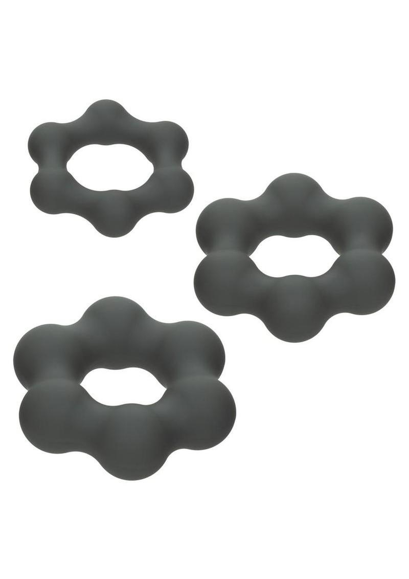 Cock ring set size comparison view