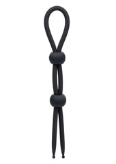 Alpha Liquid Silicone Dual Lasso - Black