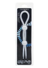 Alpha Liquid Silicone Dual Lasso - White