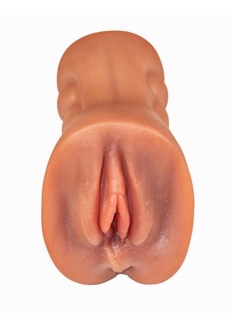male masturbator with bullet vibrator textured tunnels