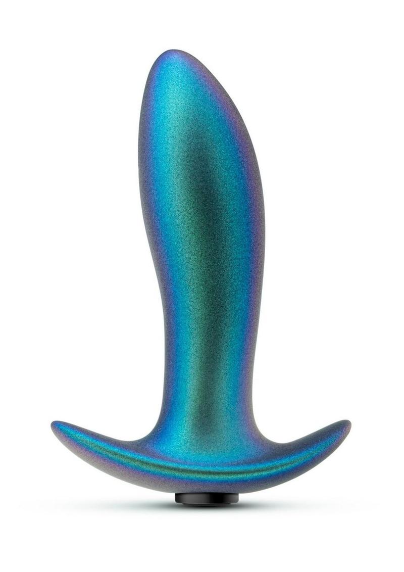 Anal Adventures Matrix Voyager Plug Silicone Rechargeable Anal Plug - Neptune - Teal