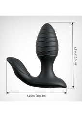 Anal plug toy for prostate stimulation