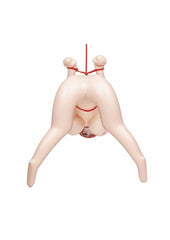 inflatable adult love doll dual entry male pleasure toy