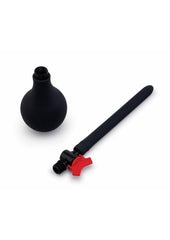 reusable enema and douche kit with soft silicone tip