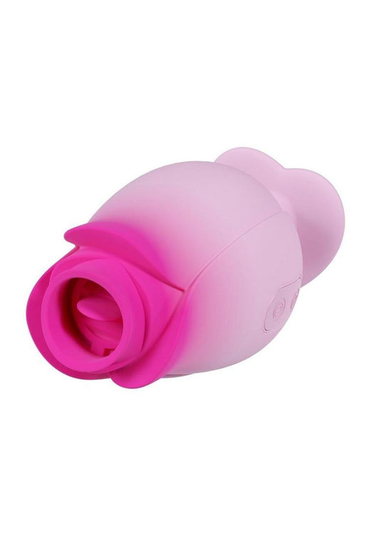 Aria Tulip Trance Rechargeable Silicone Clitoral Stimulator - Pink