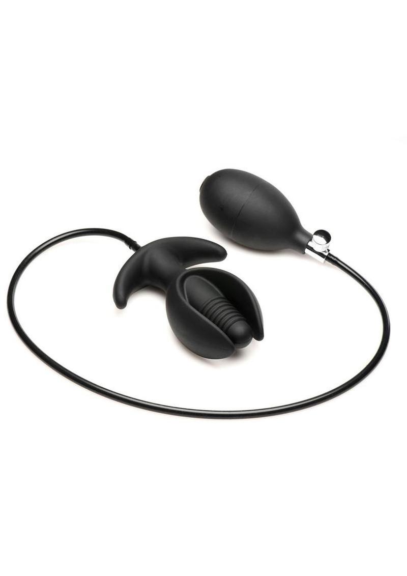 inflatable anal plug bulb detail