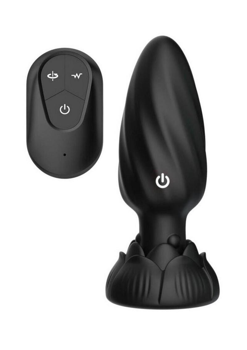vibrating anal toy control button detail