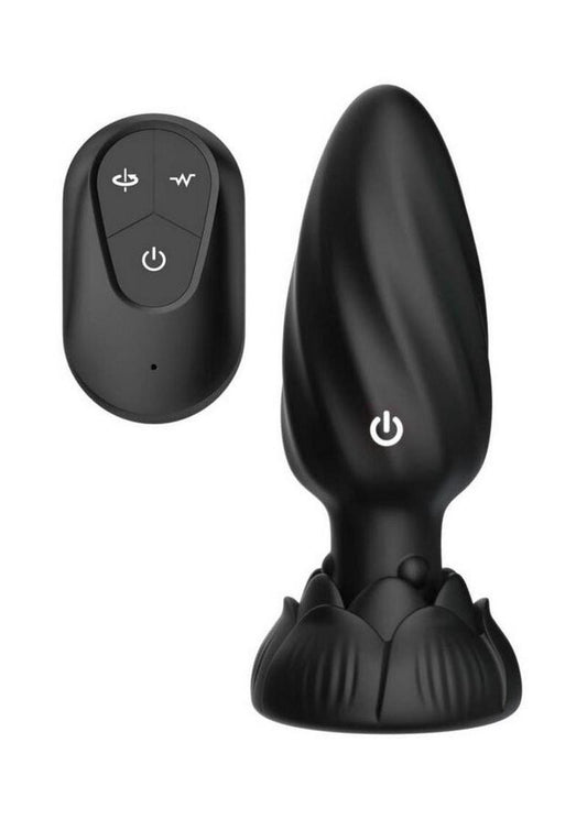 vibrating anal toy control button detail