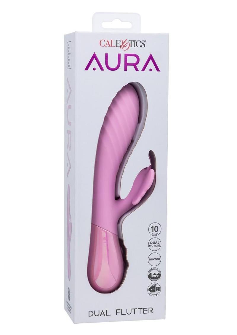 premium aura dual ripple vibrator delivering rhythmic vibration memory function and elegant curved design