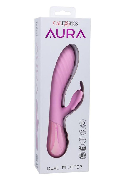 premium aura dual ripple vibrator delivering rhythmic vibration memory function and elegant curved design