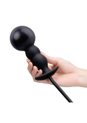 adjustable inflatable anal toy with pump