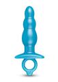 B-Vibe Bounce Silicone Plug - Blue