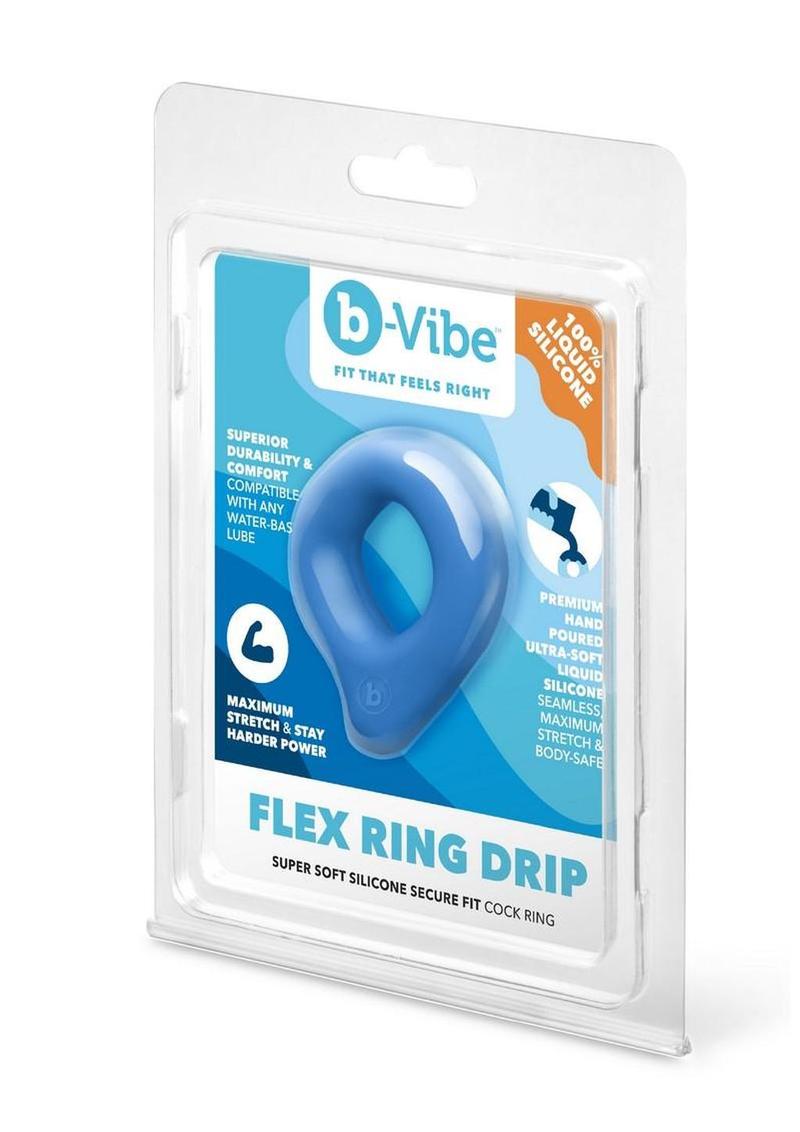 cock ring stretched to show elasticity