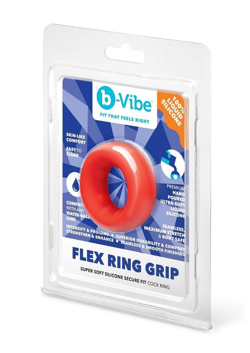 cock ring stretched to show elasticity