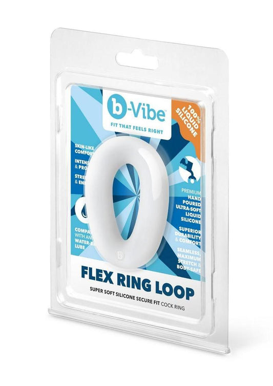 cock ring stretched to show elasticity