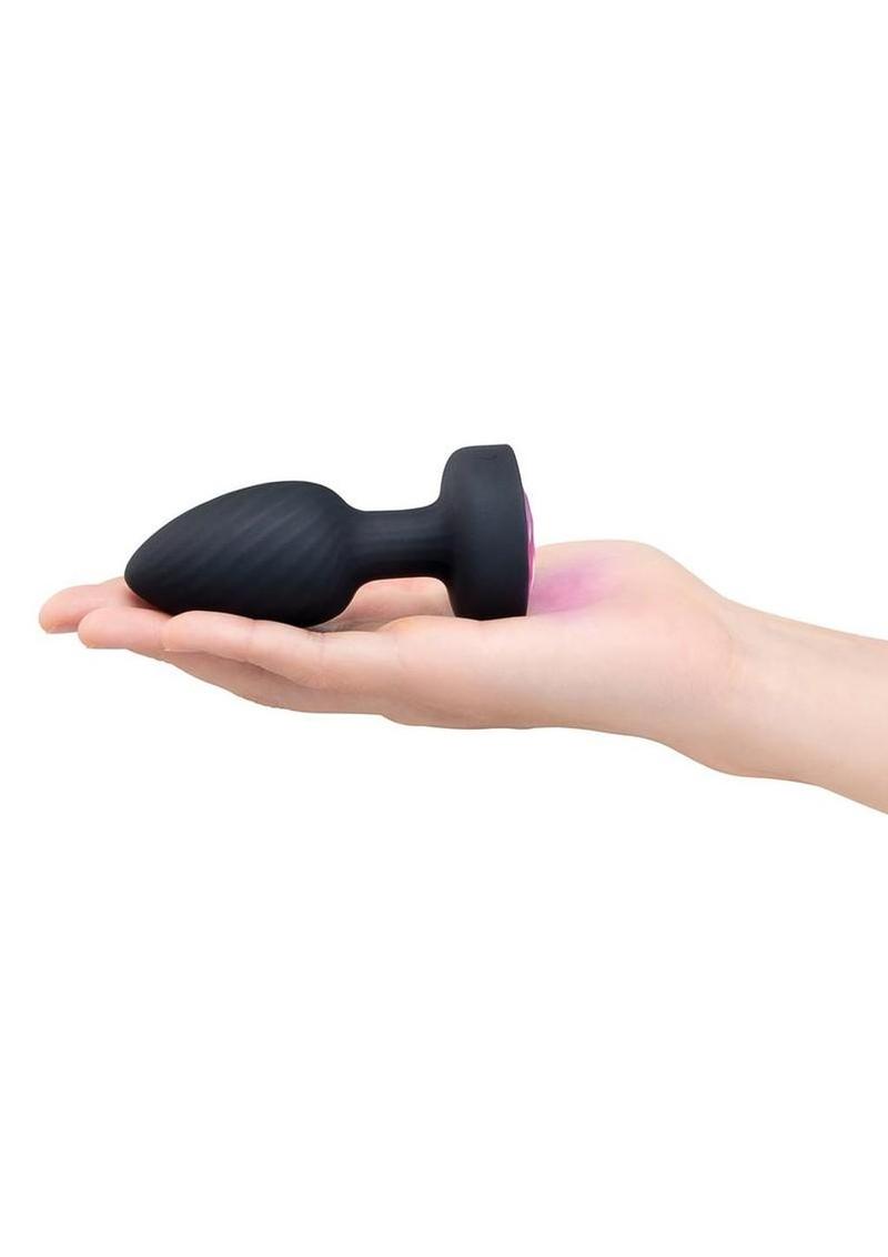body safe vibrating butt plug for couples play