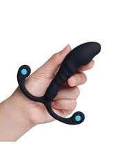 adjustable prostate massager with flexible fit arms