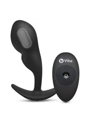 B-Vibe Remote Control P-Spot Rechargeable Silicone Snug Plug Prostrate Massager