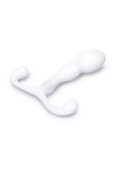 prostate massager with ribbed stem texture