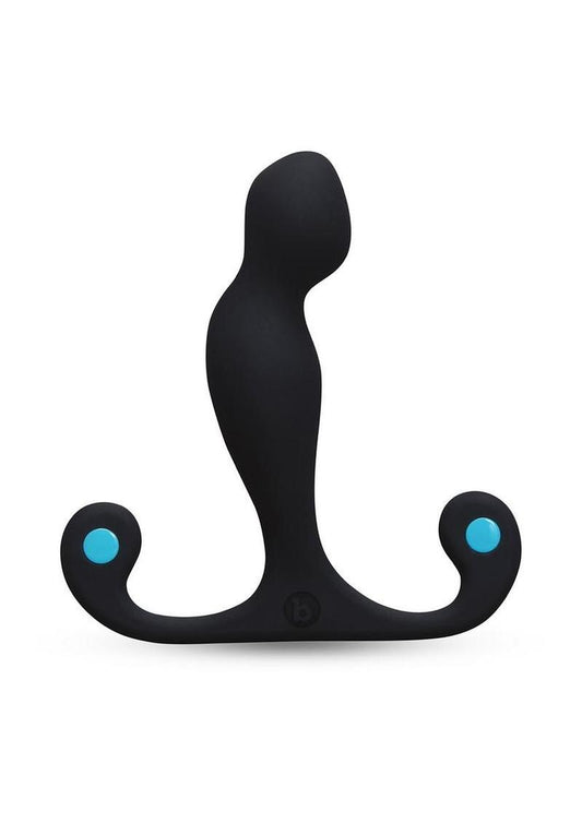 B-Vibe P-Spot Vortex Flex Silicone Prostate Massager - Black