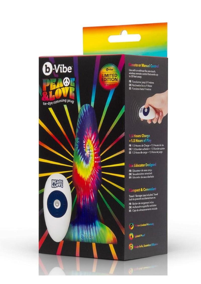 tie dye pattern silicone plug
