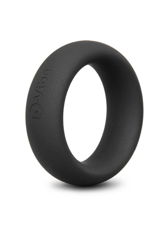 B-Vibe Snug Ring Silicone Cock Ring - Black - 40mm