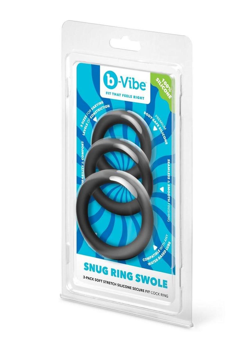 cock ring stretched to show elasticity