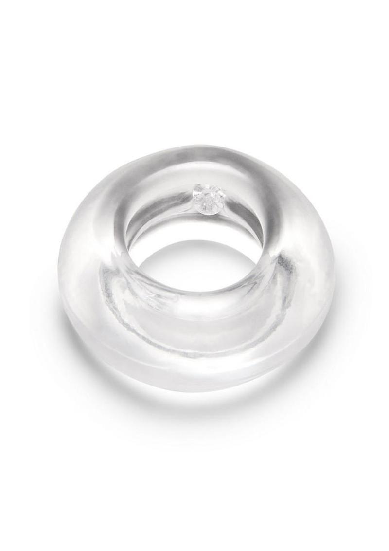 vibrating cock ring control button detail