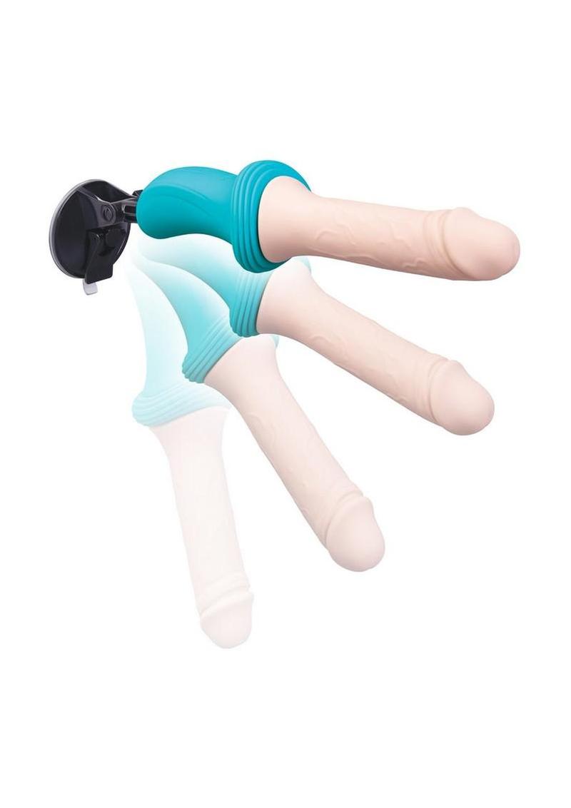 realistic silicone thrusting toy from adult toy store