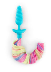 twist textured vibrating plug shot