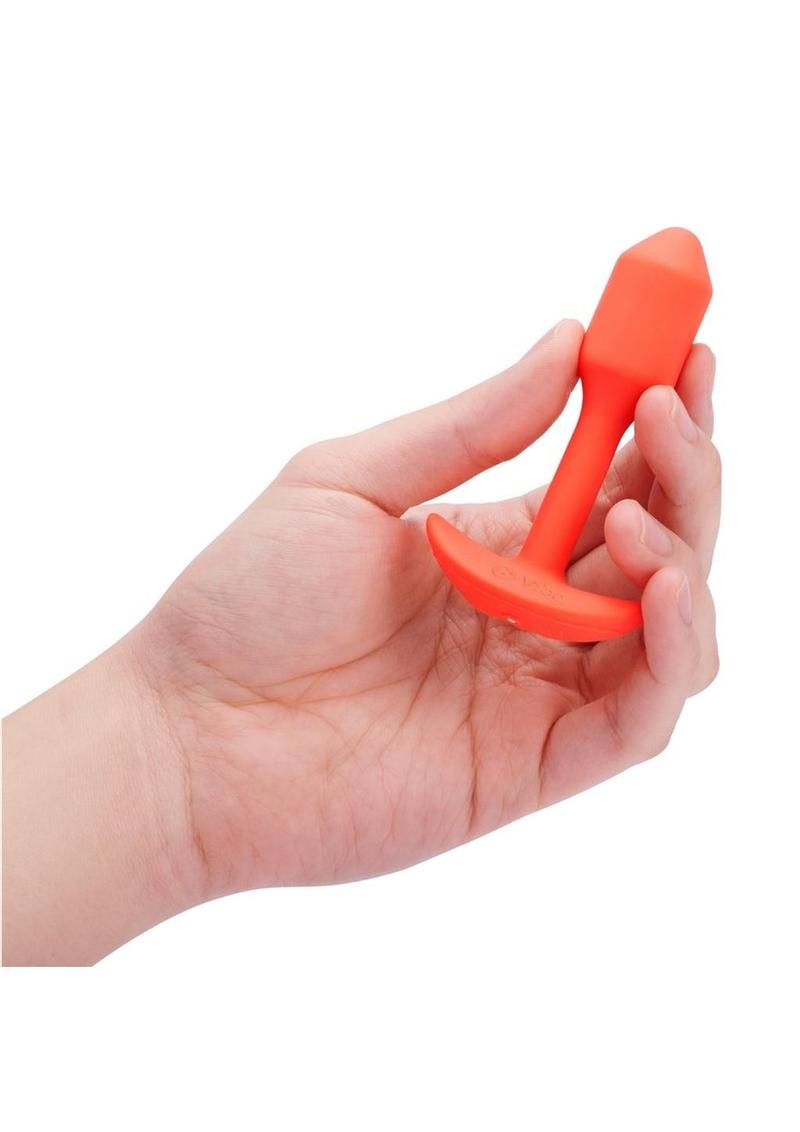 B-Vibe Vibrating Snug Plug Rechargeable Silicone Anal Plug