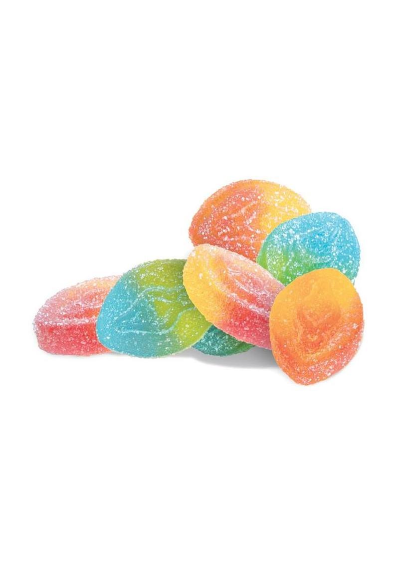 vulva shaped sour gummy candy