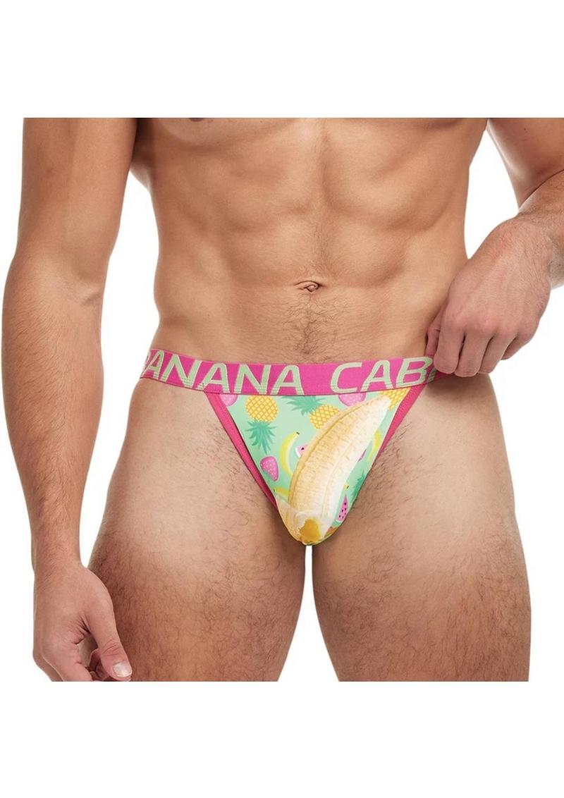 Banana Cabana Jock Fruit - Multicolor - Medium/Small