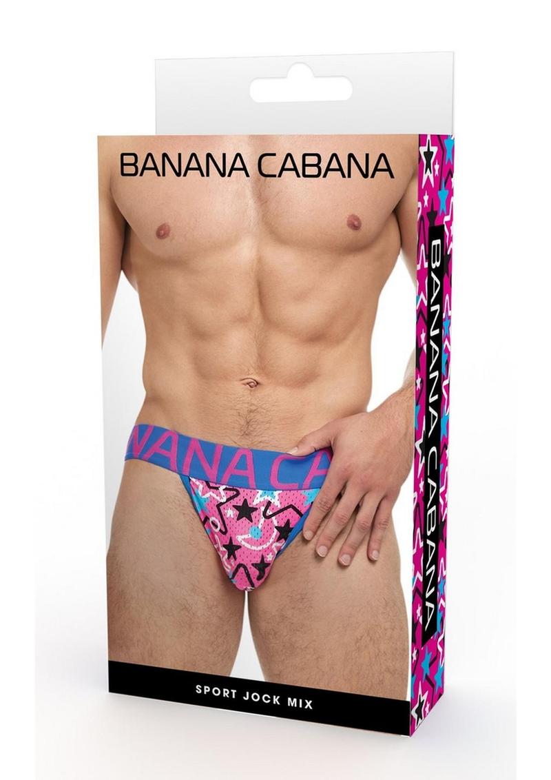 Banana Cabana Jock - Purple - Medium/Small