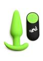 Bang! 21x Glow In The Dark Rechargeable Silicone Butt Plug with Remote