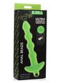 Bang! 28x Glow In The Dark Silicone Rechargeable Anal Beads with Remote