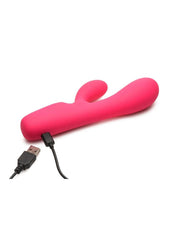 Bang! Digital Rechargeable Silicone Rabbit Vibrator