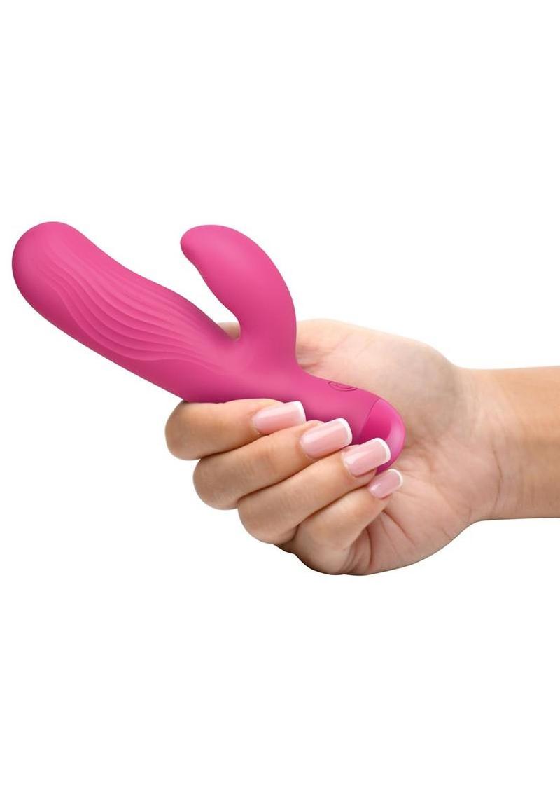 pink waterproof rabbit vibrator