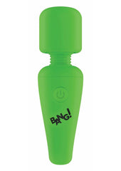 Bang! Glow In The Dark Rechargeable Silicone Mini Wand