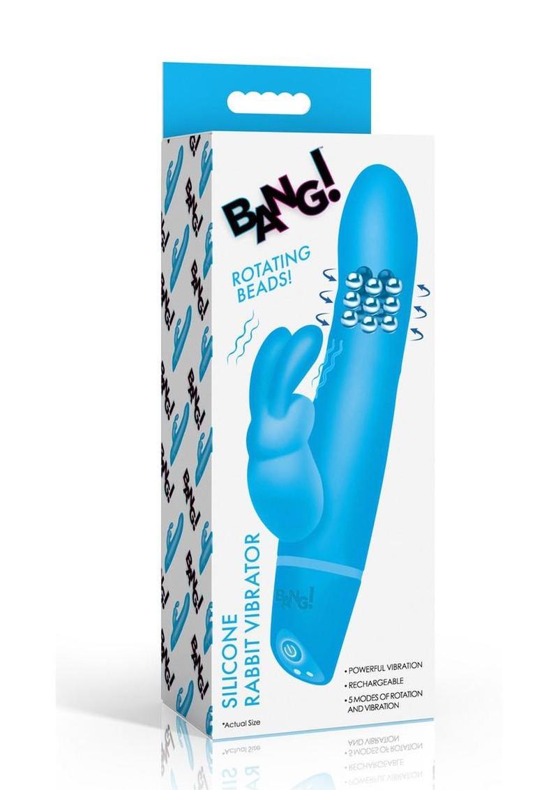 Rotating Beads Rabbit Vibrator Womens Sex Toy | Primal Pleasure
