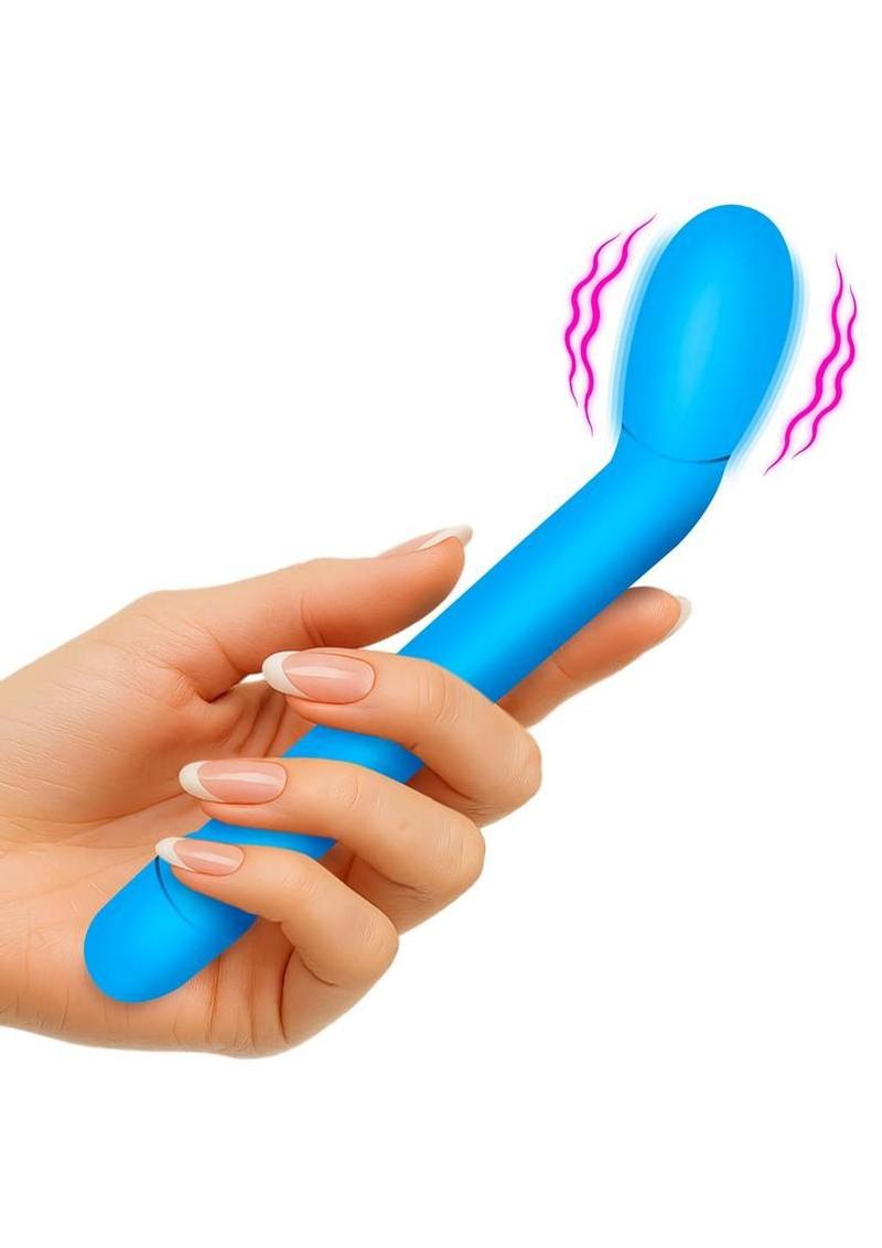 body safe female vibrator curved shaft

