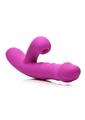 Bang! Thrusting and Sucking Rechargeable Silicone Rabbit Vibrator