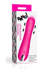 Best female sex toy featuring thrusting rechargeable design and waterproof silicone for powerful G spot stimulation
