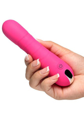 Premium waterproof vibrator for women offering 3 speeds, 7 patterns, and soft body safe silicone construction