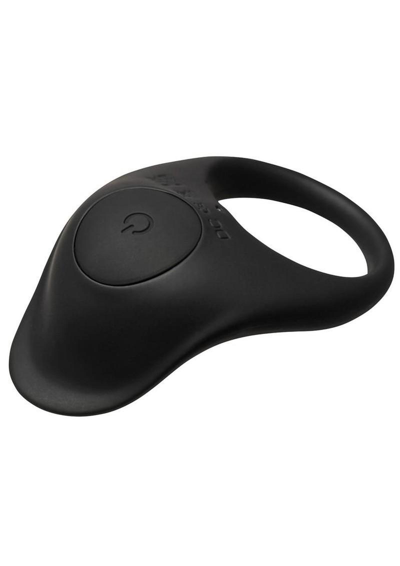 vibrating cock ring with clitoral stimulator silicone couples toy