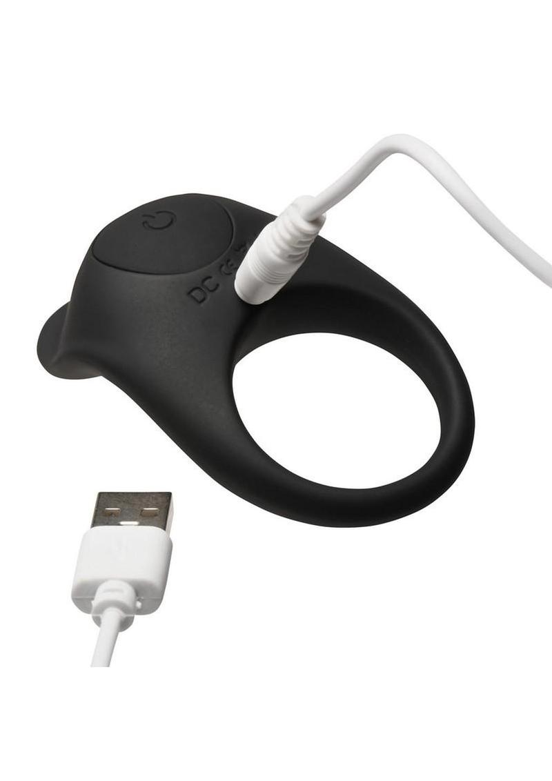 black vibrating cock ring stretch silicone adult toy store