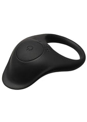 vibrating cock ring with clitoral stimulator silicone couples toy