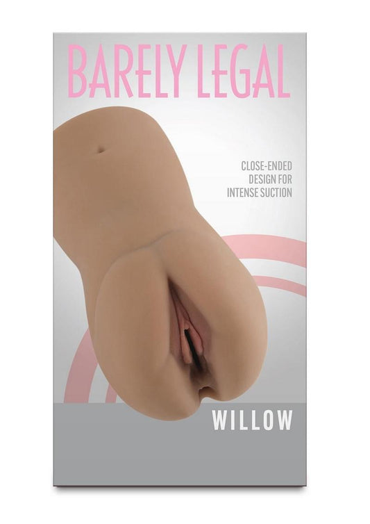 Barely Legal Willow Stroker Closed End Masturbator - Pussy - Chocolate